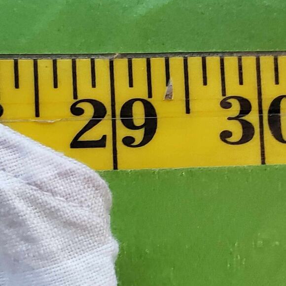 Liz Claiborne Shift Dress Linen Chevron Beige Stripe Sleeveless Womens Plus 3X - Picture 9 of 11